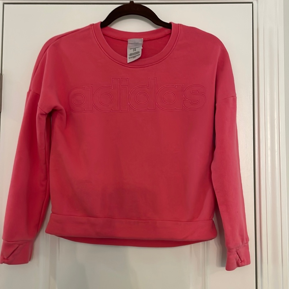 GUC kids pink Adidas sweatshirt